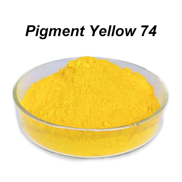 顏料黃74（PY74，74號(hào)黃）：高著色力亮黃色單偶氮有機(jī)顏料
